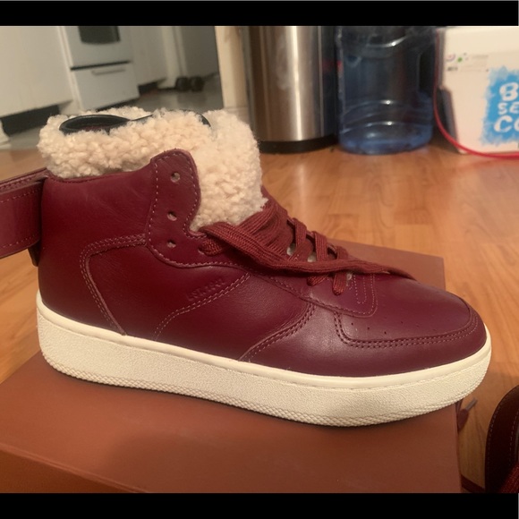New COACH Shearling mens sneakers - Picture 11 of 12